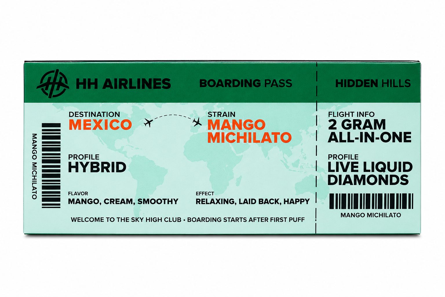 Hidden Hills Live Liquid Diamonds AIO (2g) – Mango Michilato - Image 2