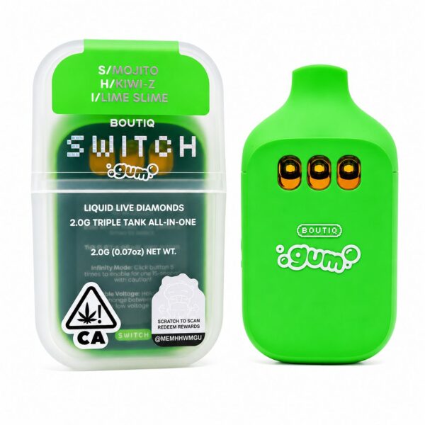 Boutiq Switch GUM (2g) – Mojito x Kiwi-Z x Lime Slime