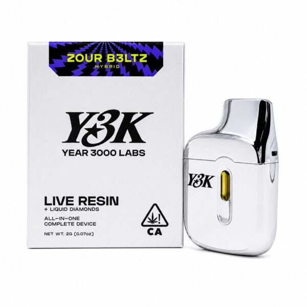 Y3K Live Resin Liquid Diamonds AIO (2g) – ZOUR B3LTZ