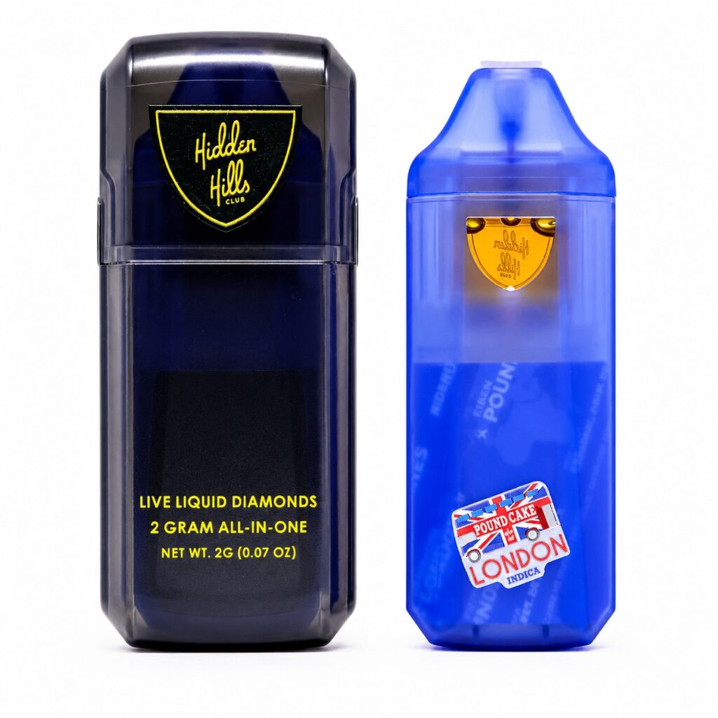 Hidden Hills Live Liquid Diamonds AIO (2g) – Pound Cake