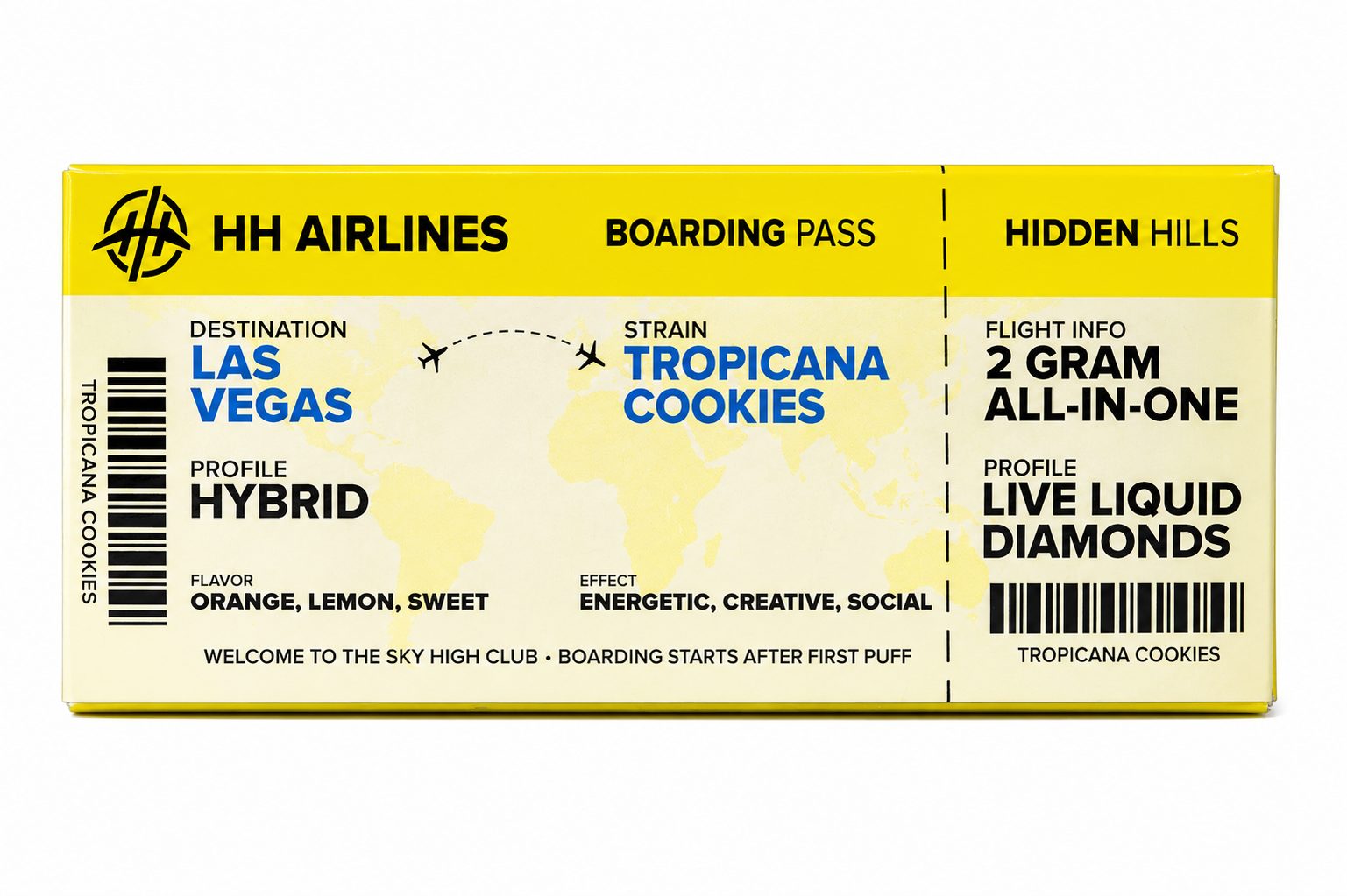 Hidden Hills Live Liquid Diamonds AIO (2g) – Tropicana Cookies - Image 2