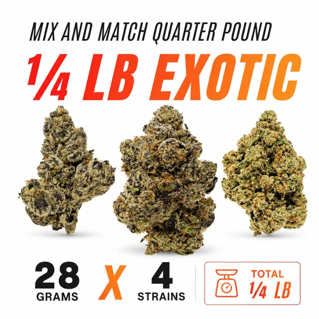 mix and match quarter pound