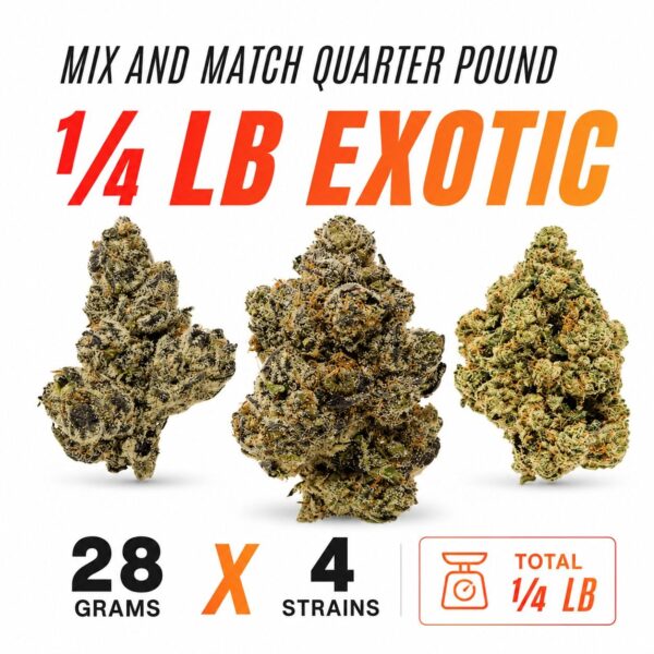 mix and match quarter pound