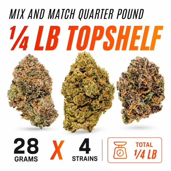 1/4 lb top shelf