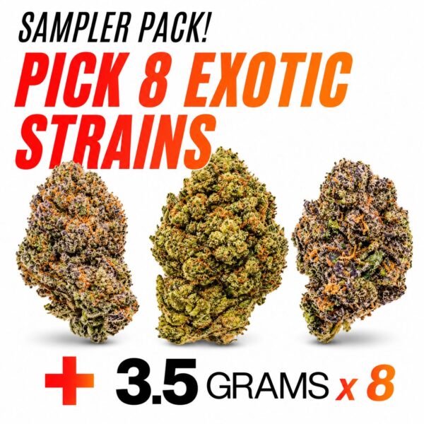 8 exotic strains