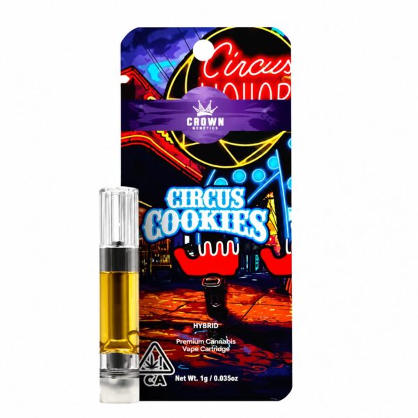 Crown Genetics 510 Cart (1g) – Circus Cookies