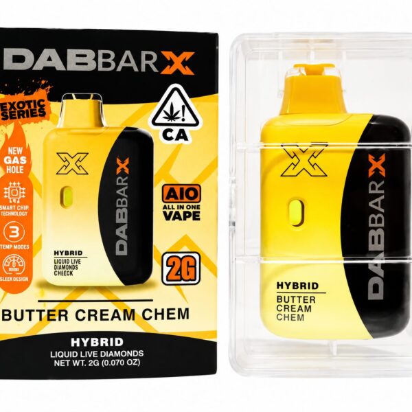 Dab Bar X AIO (2g) – Butter Cream Chem