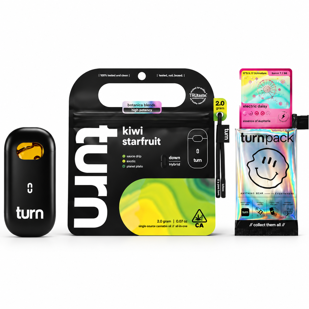 Turn Botanica Blends AIO (2g) – Kiwi Starfruit