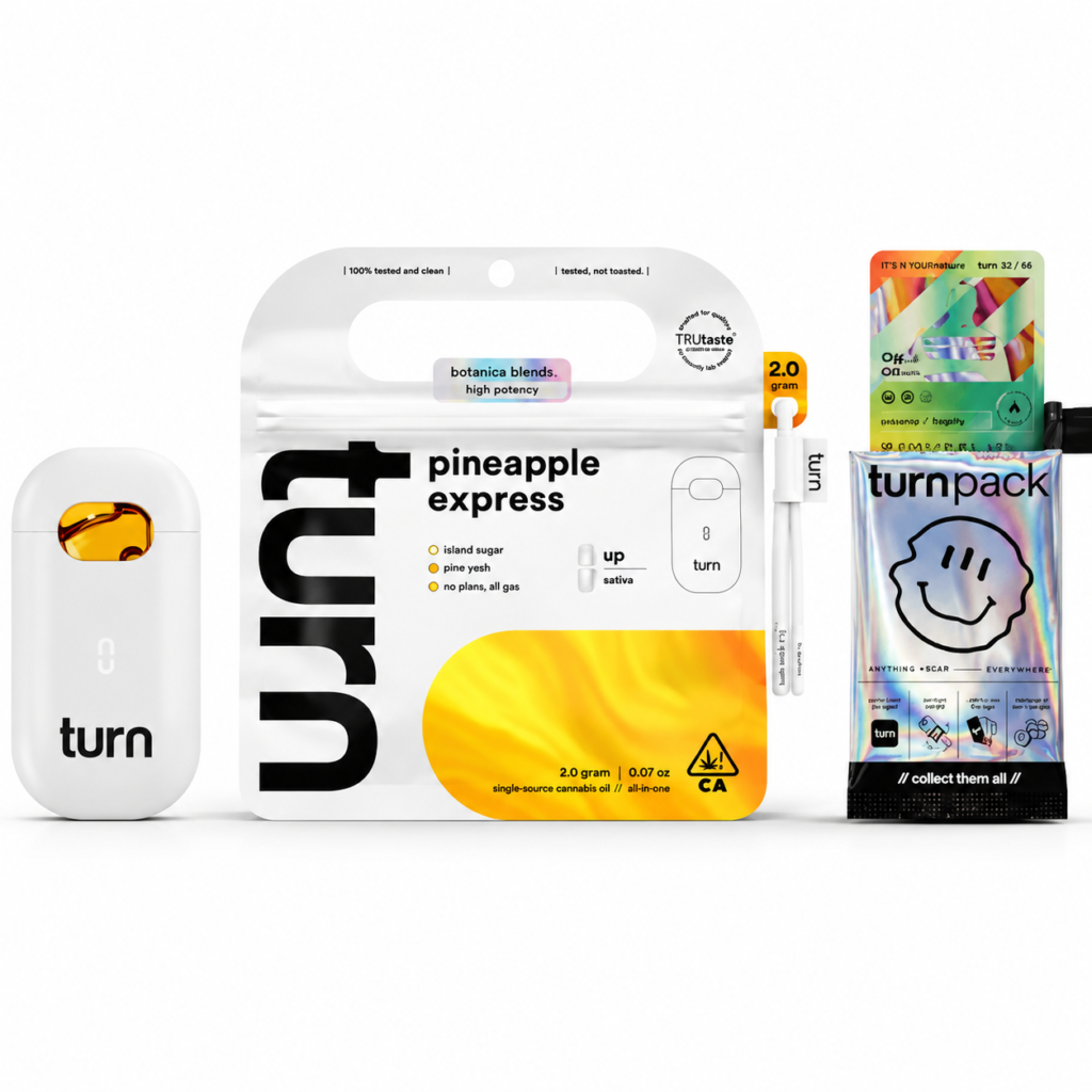 Turn Botanica Blends AIO (2g) – Pineapple Express