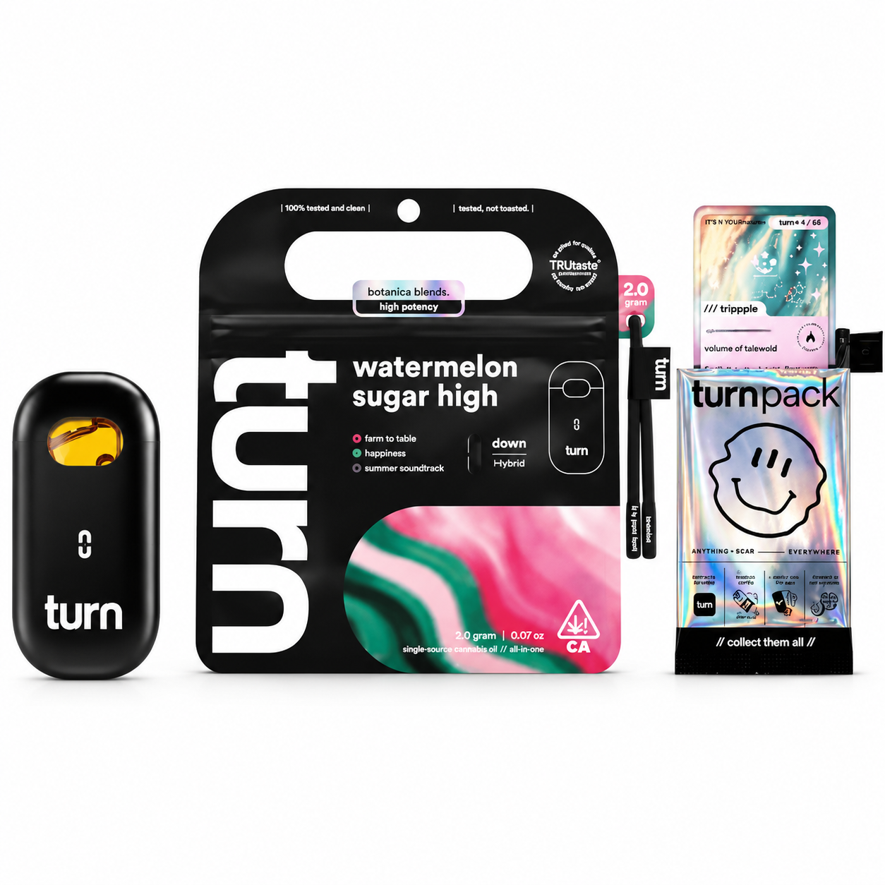 Turn Botanica Blends AIO (2g) – Watermelon Sugar High