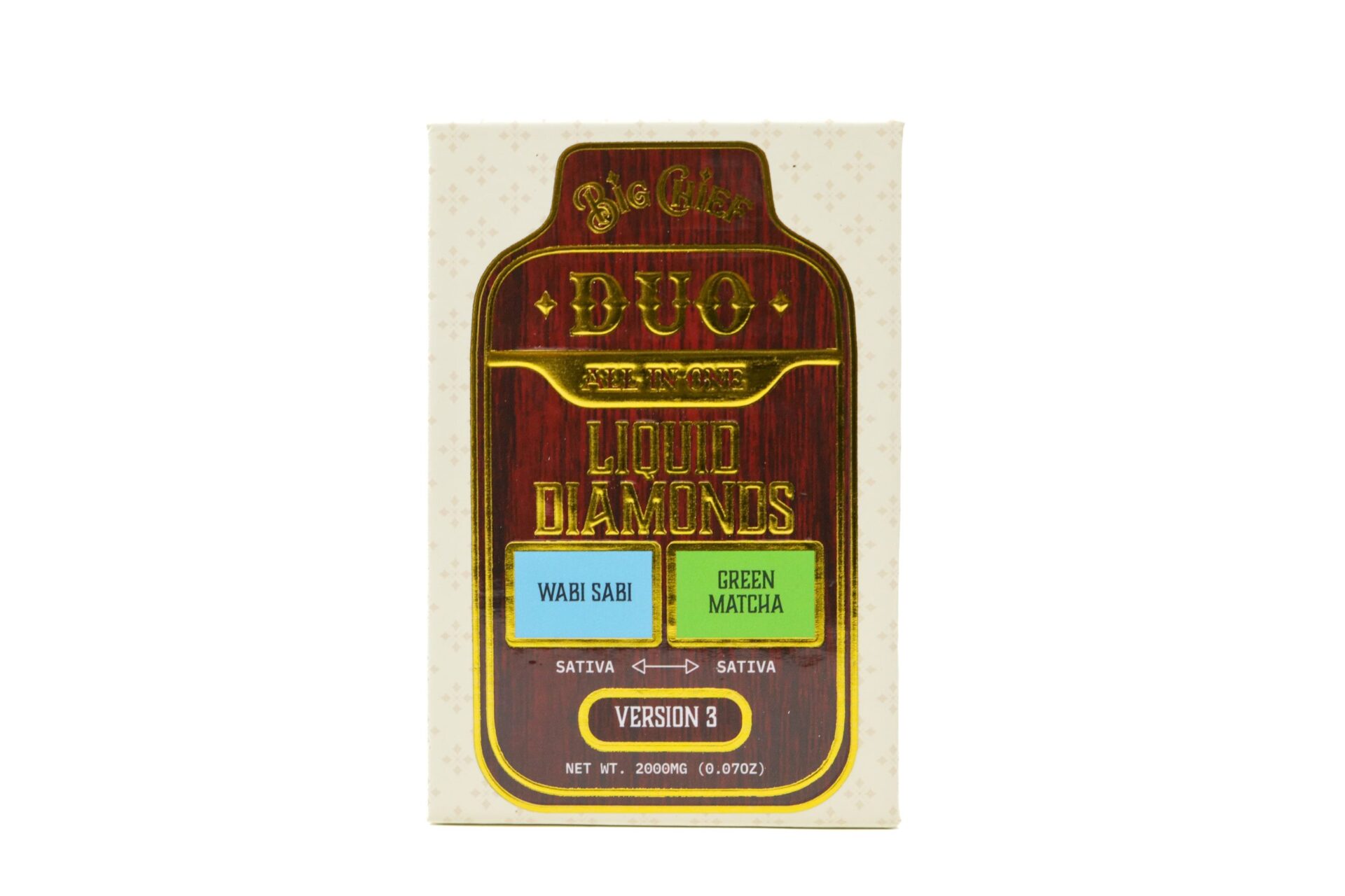 Big Chief Duo All in One 2g – Wabi Sabi x Green Matcha