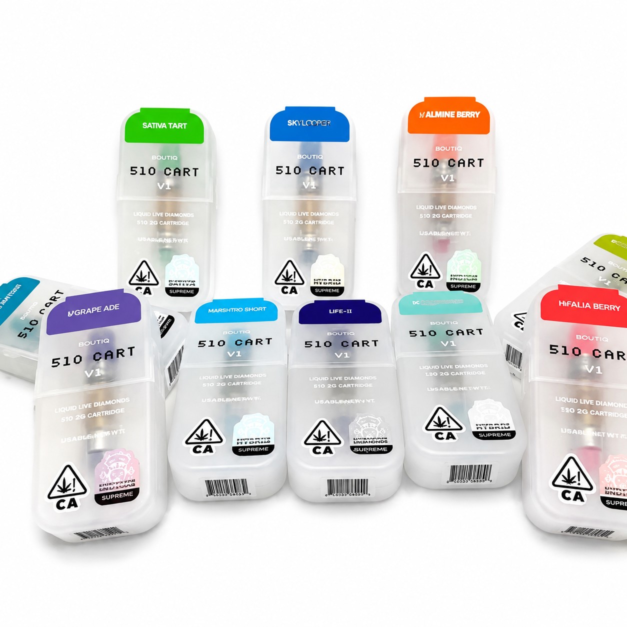 Boutiq Liquid Diamond Cart (1g) – Sour Slush - Image 2