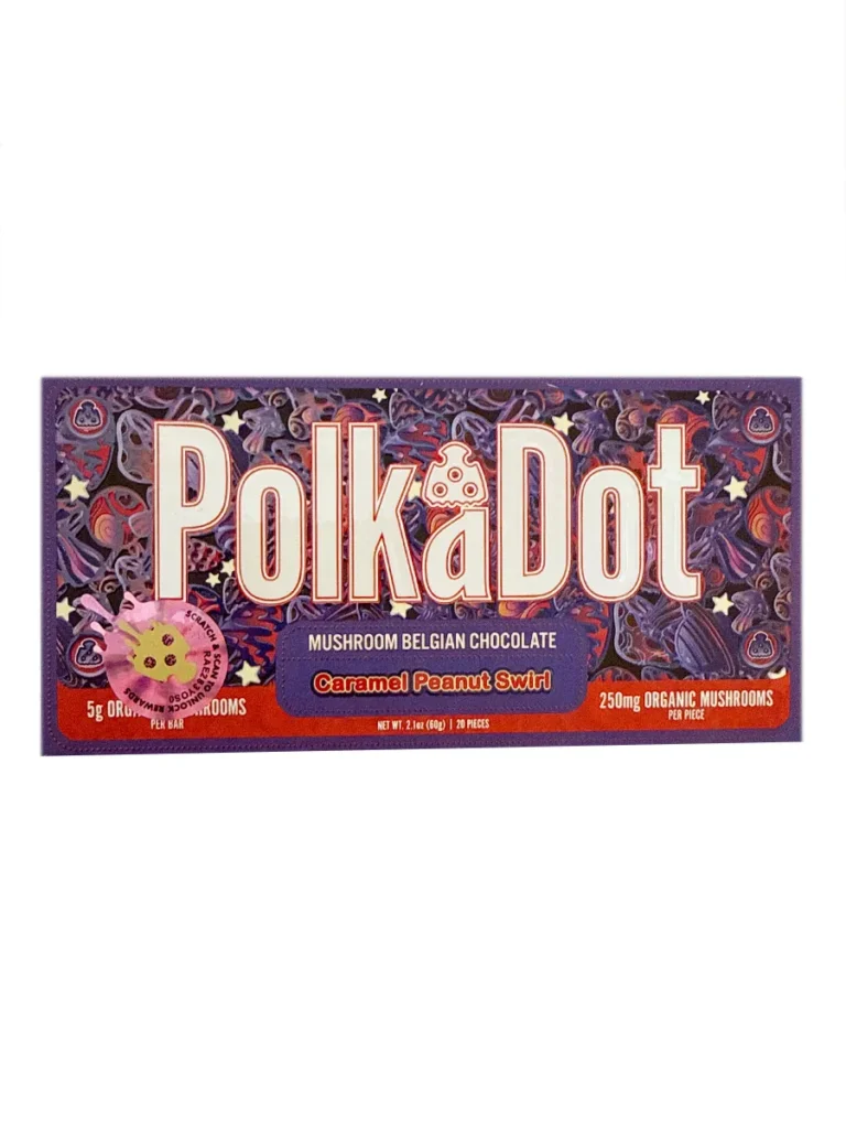 Polka Dots Magic Chocolate (5g) – Caramel Peanut Swirl