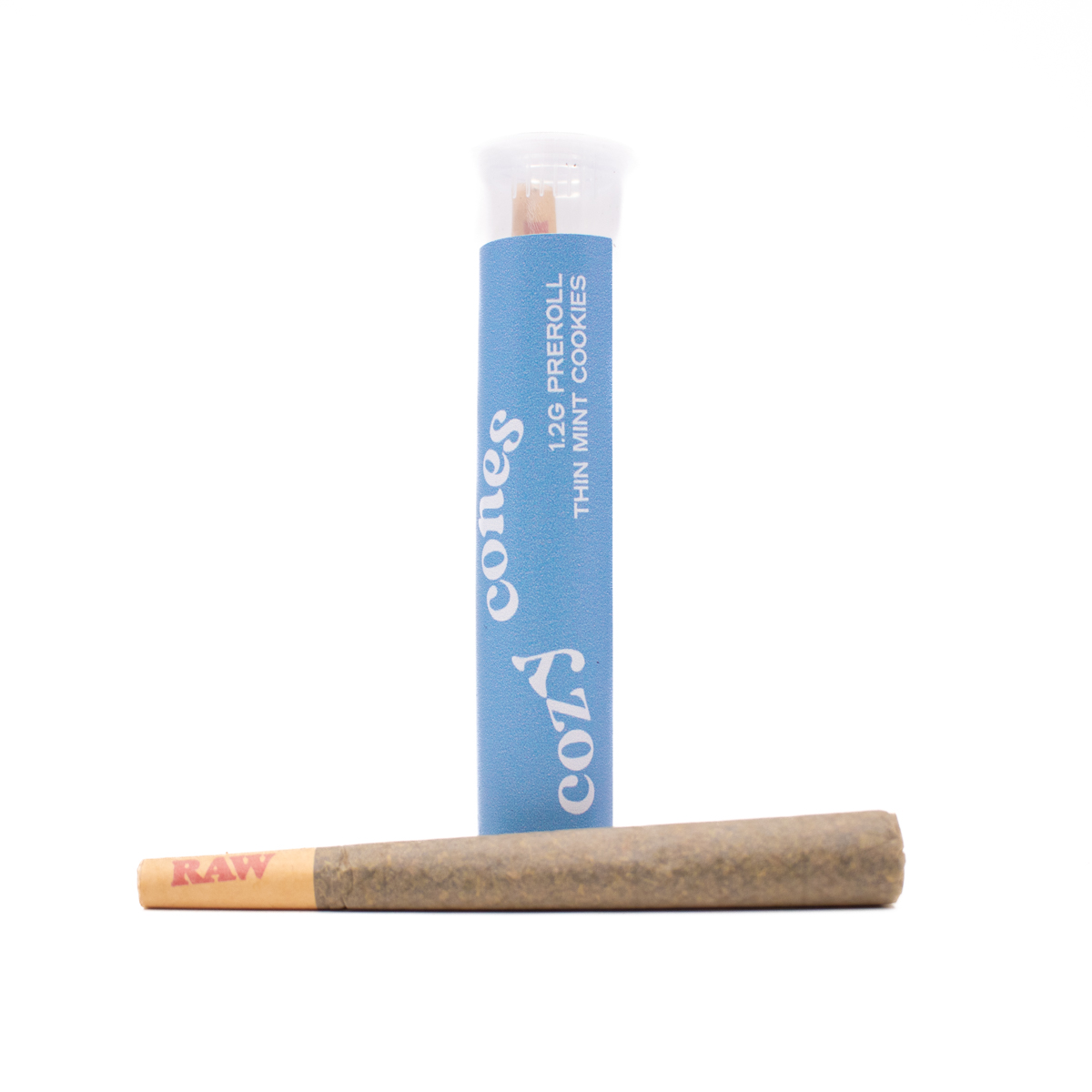 Cozy Cones Pre Roll Joints (1.2g) – Thin Mint Cookies - Image 2