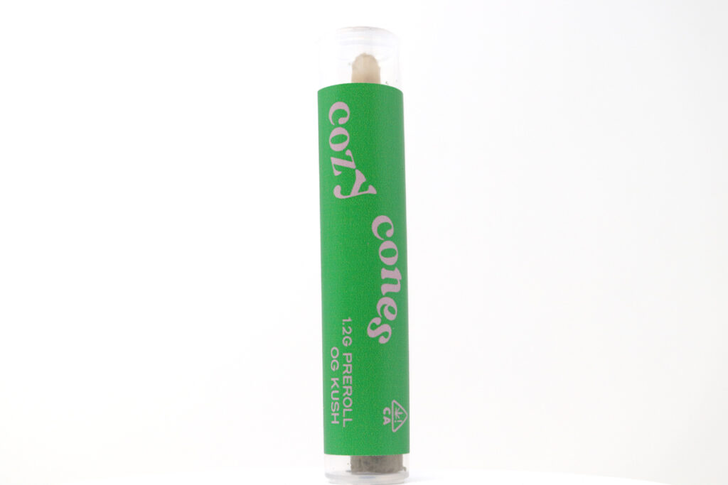 Cozy Cones Pre Roll Joints (1.2g) - OG Kush — cannabis pre-roll available at Cali Canna