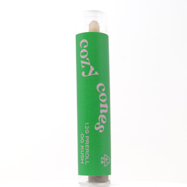Cozy Cones Pre Roll Joints (1.2g) - OG Kush — cannabis pre-roll available at Cali Canna