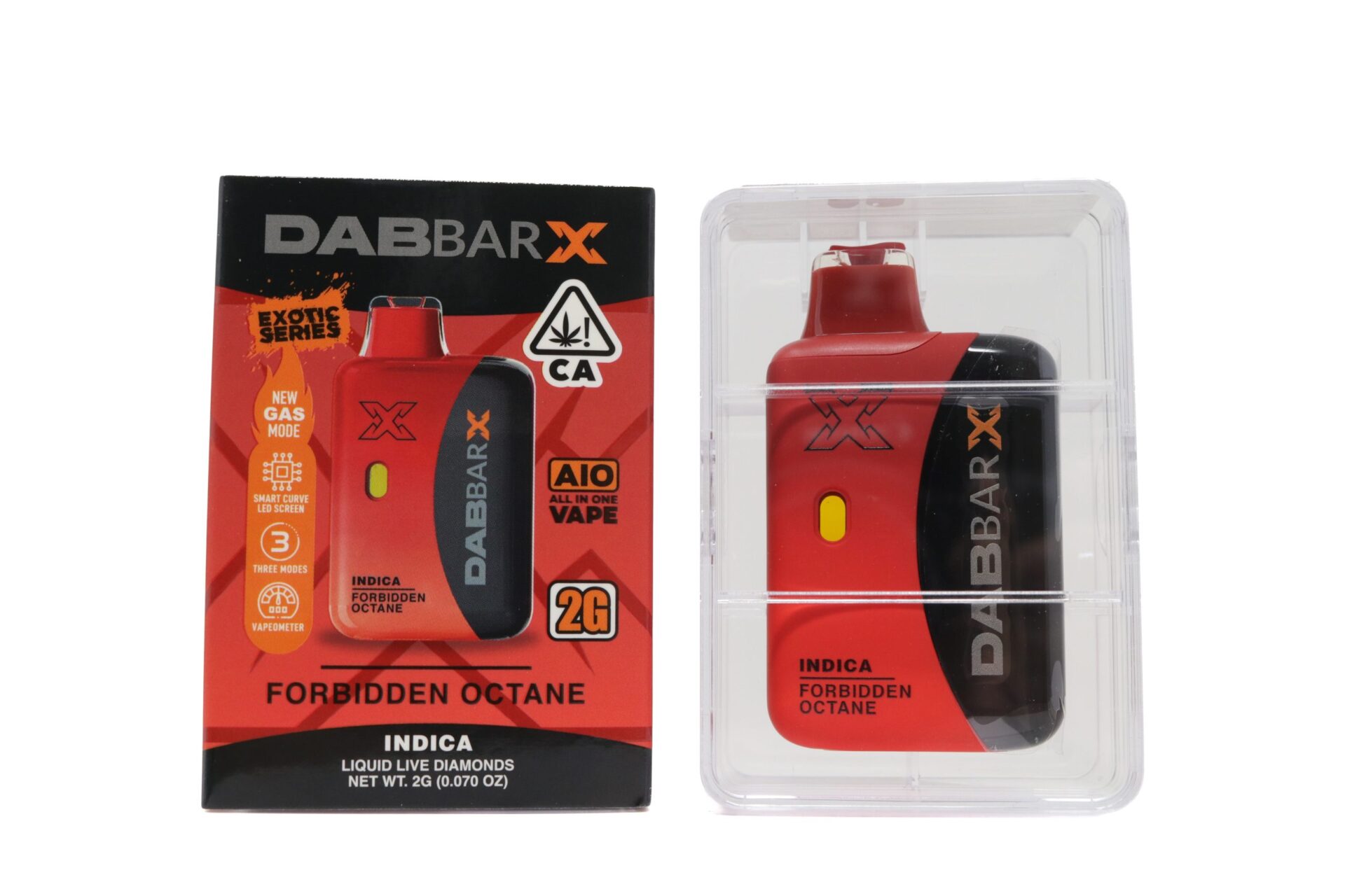 Dab Bar X AIO (2g) - Forbidden Octane — THC disposable vape available at Cali Canna