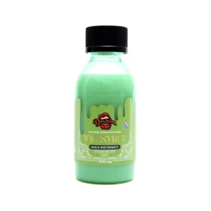 Devour Syrup 1000mg - Strawberry Kiwi — THC drink available at Cali Canna