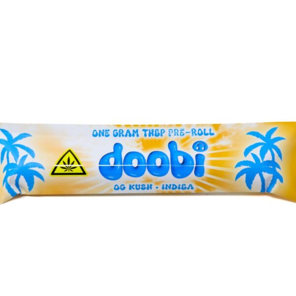 Doobi Pre Roll (1g) - OG Kush — cannabis pre-roll available at Cali Canna