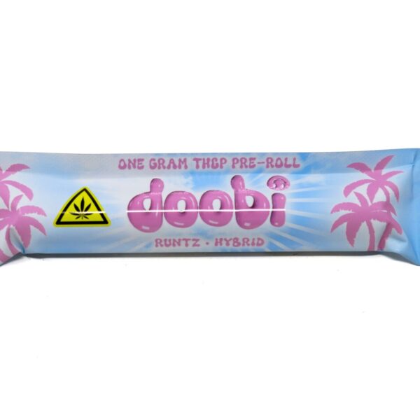 Doobi Pre Roll (1g) - Runtz — cannabis pre-roll available at Cali Canna