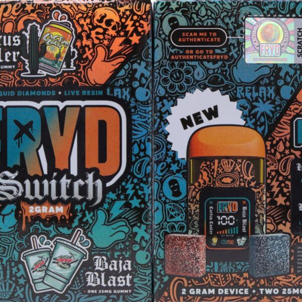 Fryd Switch Live Resin Liquid Diamonds Dispo (2g) – Cactus Cool x Baja Blas