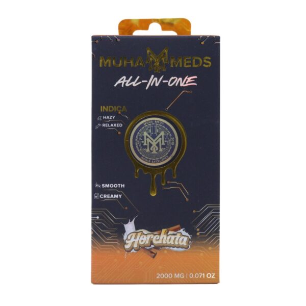 Muha Meds Golden Hour AIO (2g) – Horchata