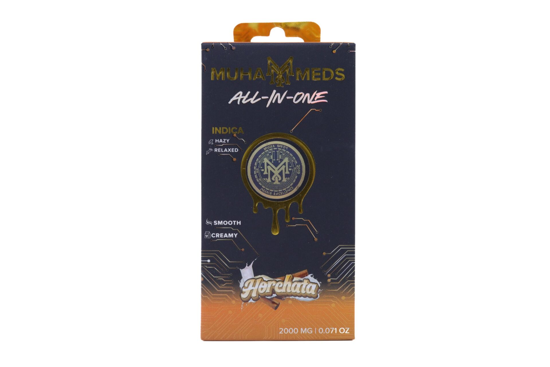 Muha Meds Golden Hour AIO (2g) – Horchata