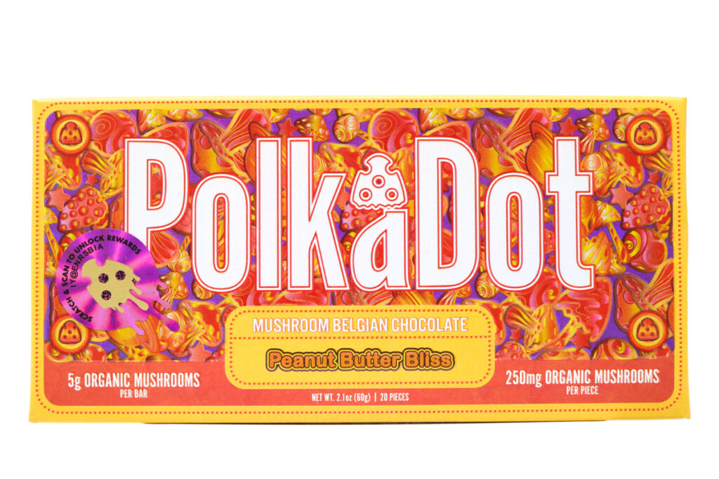 Polka Dots Magic Chocolate (5g) – Peanut Butter Bliss