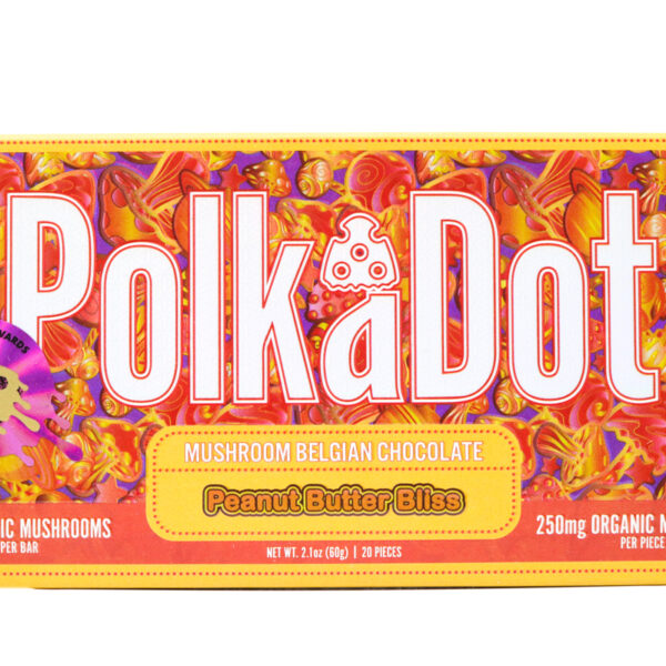 Polka Dots Magic Chocolate (5g) – Peanut Butter Bliss
