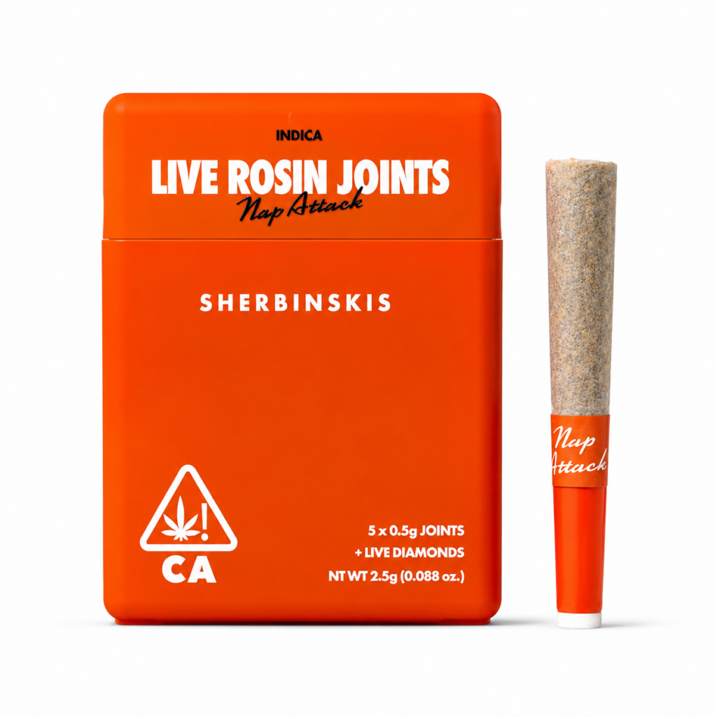 Sherbinskis Infused Mini Rosin Joints 5 pack (2.5g) – Nap Attack