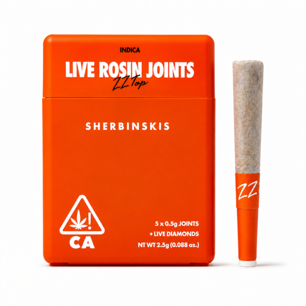 Sherbinskis Infused Mini Rosin Joints 5 pack (2.5g) – ZZ Top