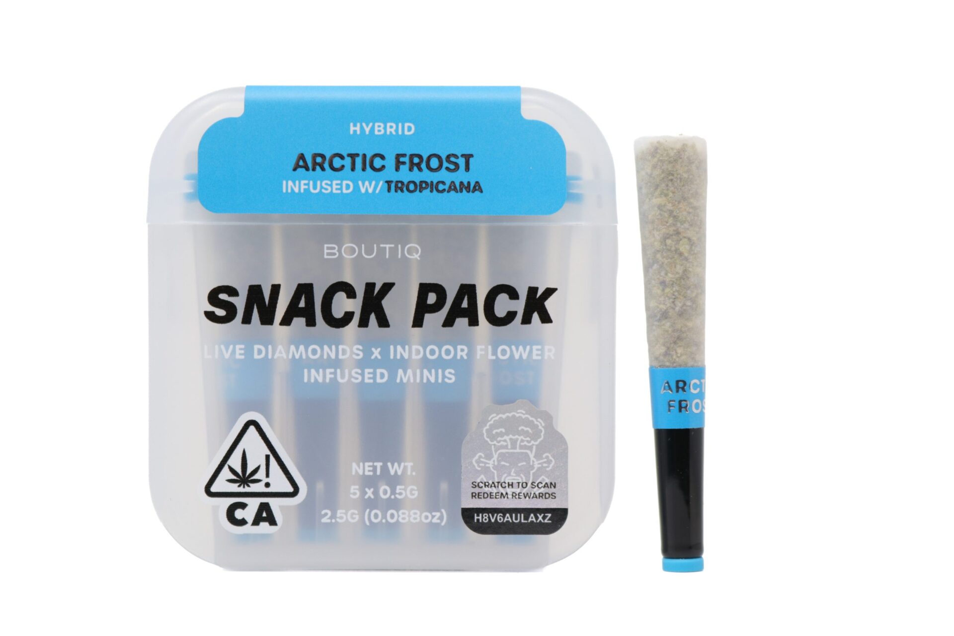 Boutiq Snack Pack (2.5g) – Arctic Frost Infused With Tropicana