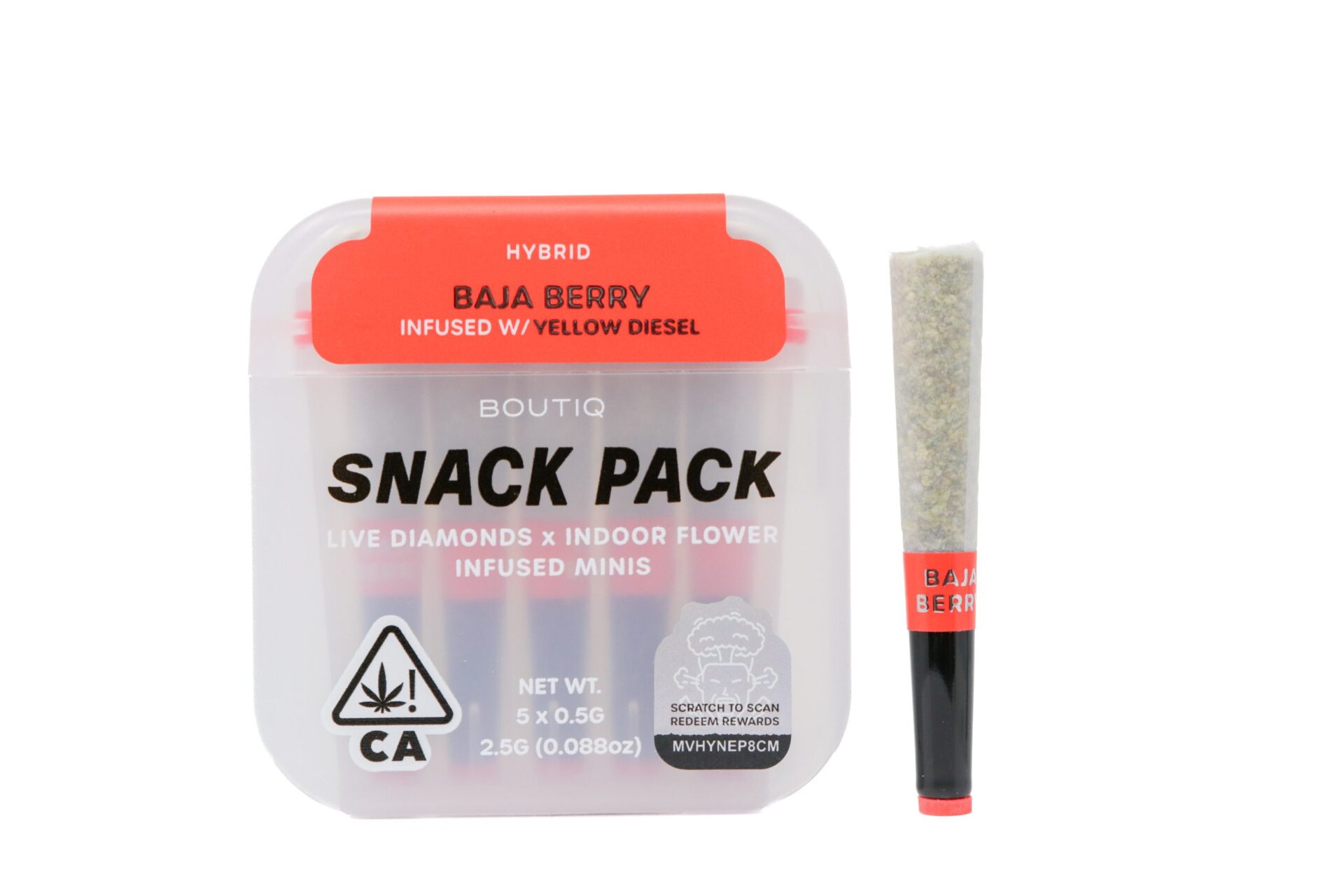 Boutiq Snack Pack (2.5g) – Baja Berry