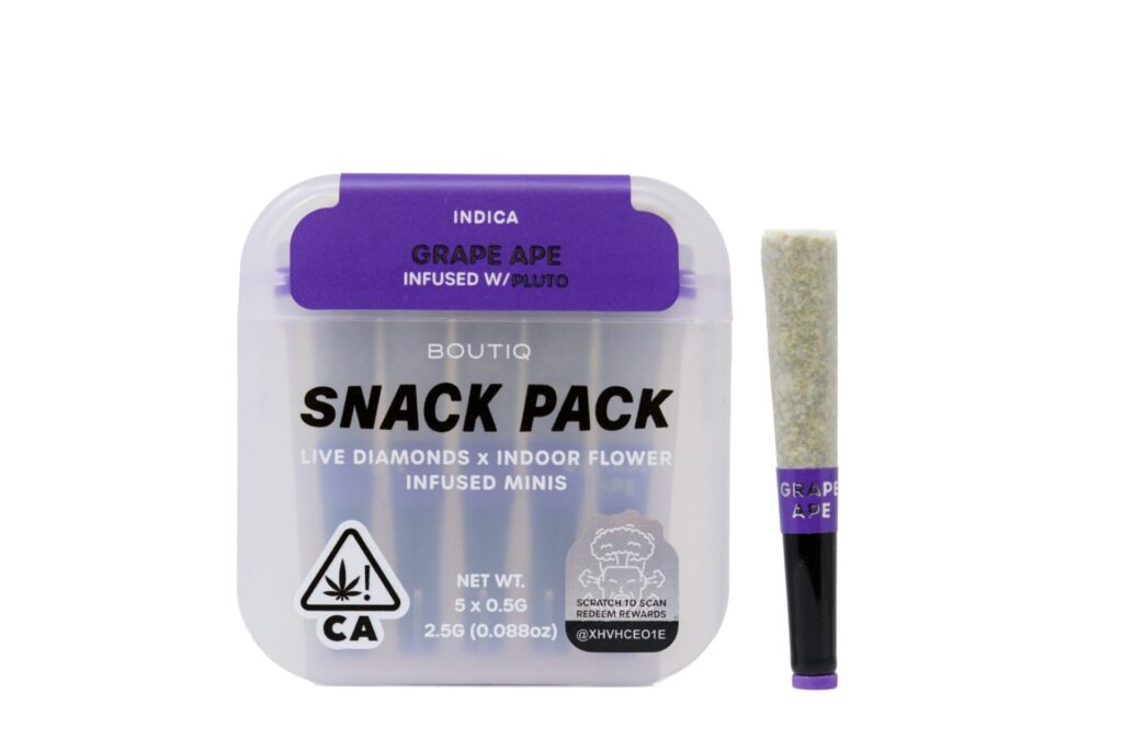 Boutiq Snack Pack (2.5g) – Grape Ape