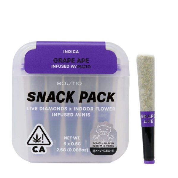 Boutiq Snack Pack (2.5g) – Grape Ape