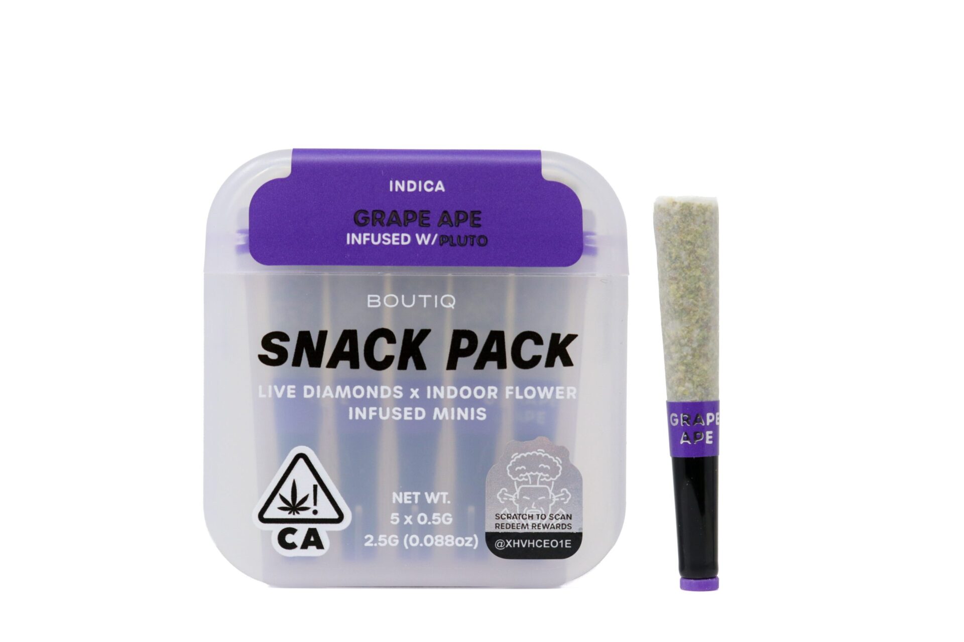 Boutiq Snack Pack (2.5g) – Grape Ape