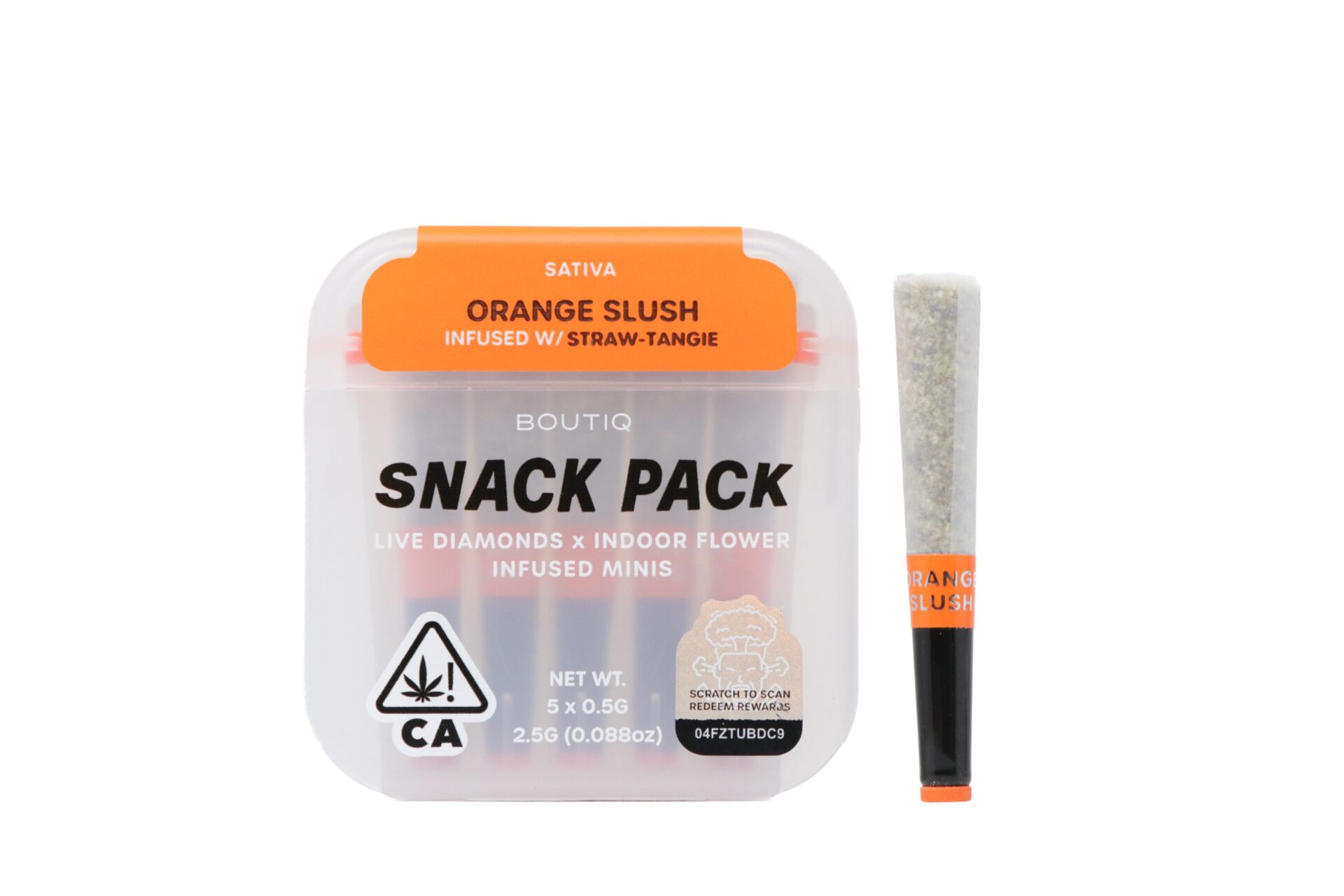 Boutiq Snack Pack (2.5g) – Orange Slush