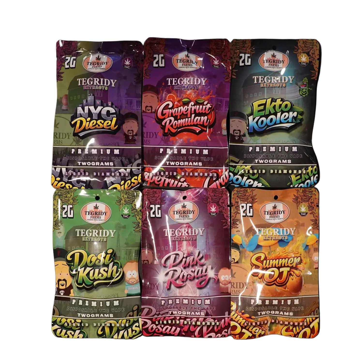 Tegridy Extracts Liquid Diamonds THC Pen (2g)