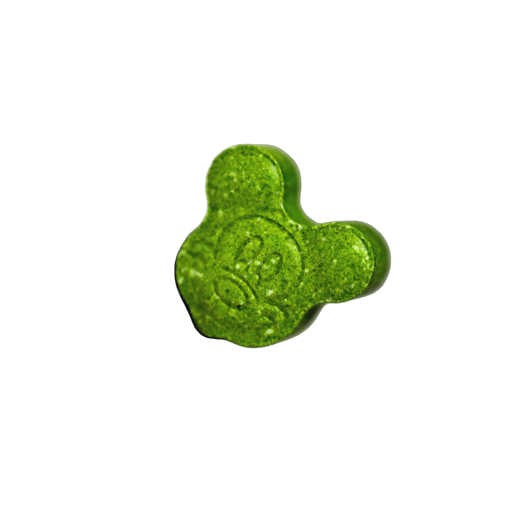 M Pressed Pills: Mickey Mouse MDMA (100mg), MDA (100mg)