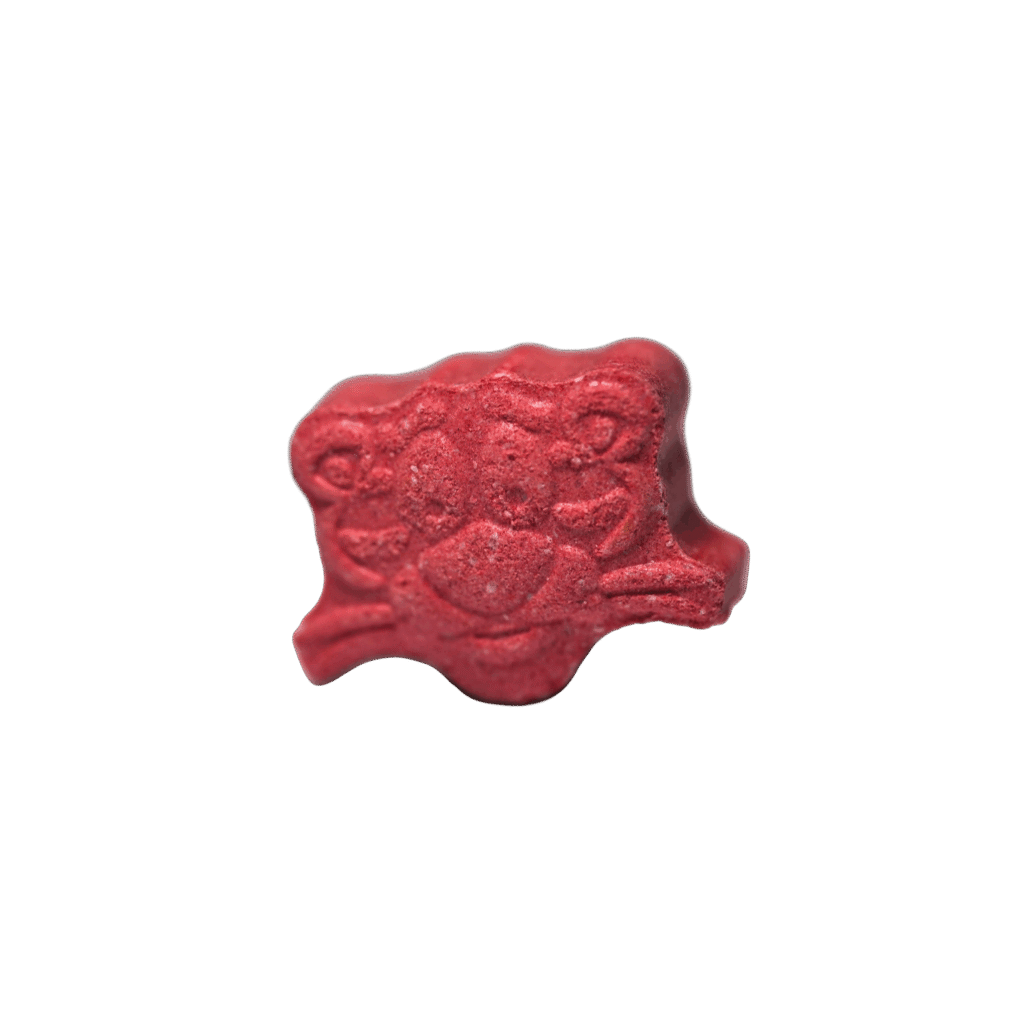 M Pressed Pills: Pink Panther MDMA (125mg), MDA (50mg), Cialis (5mg)