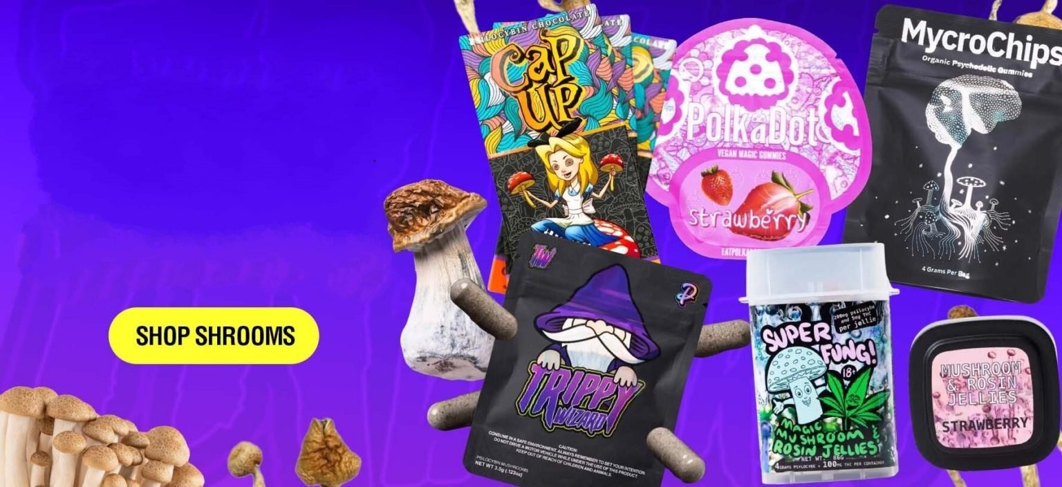 Shroom Dispensary promotional banner 4