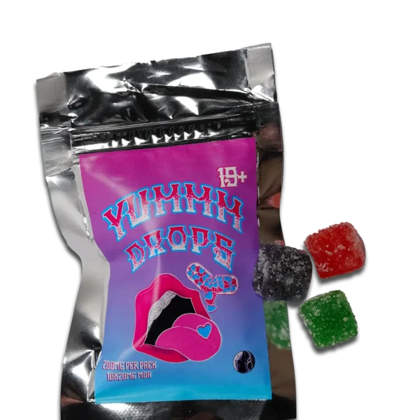 MDA Microdose Gummies – 10 x 20mg – Yummy Drops
