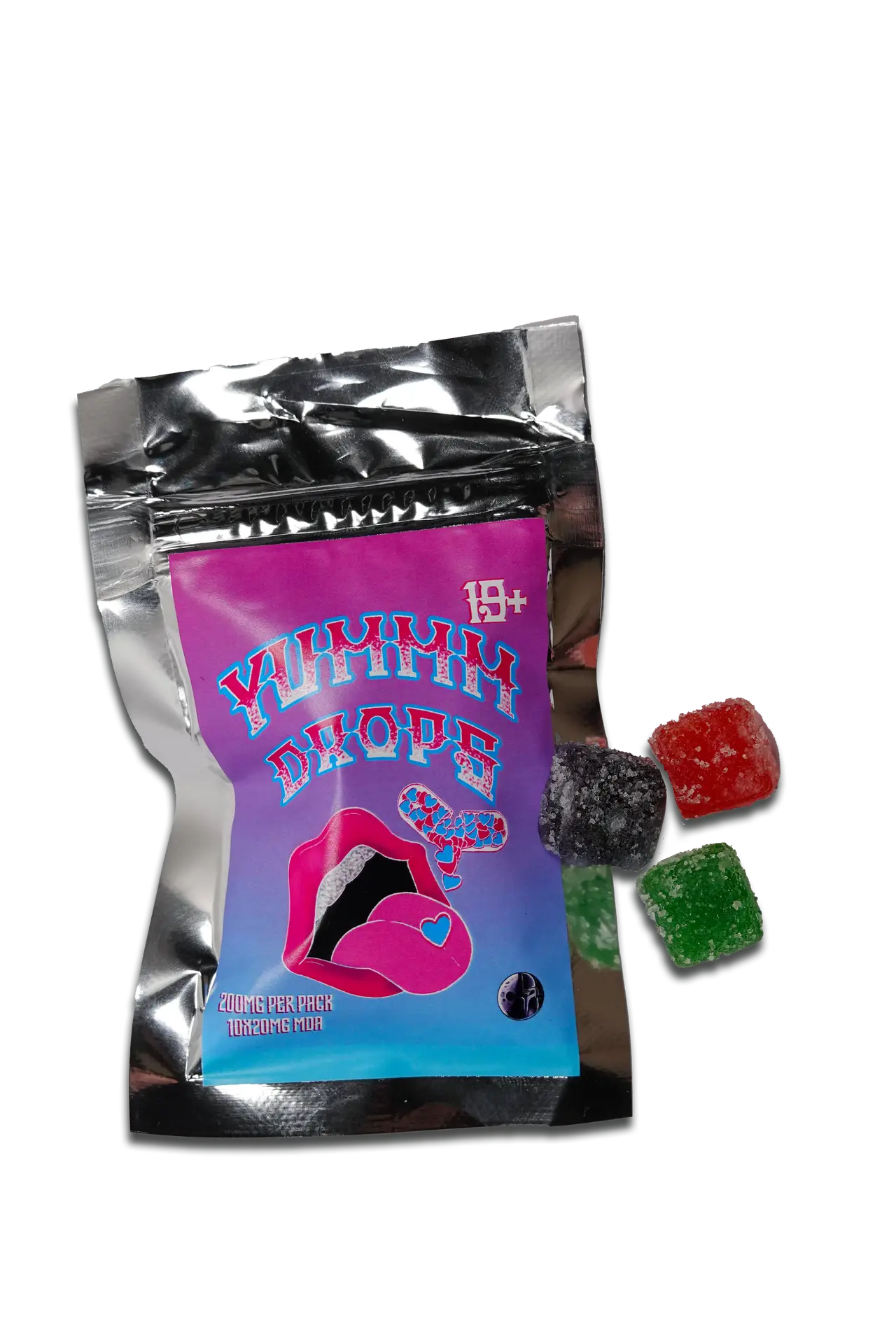 MDA Microdose Gummies – 10 x 20mg – Yummy Drops