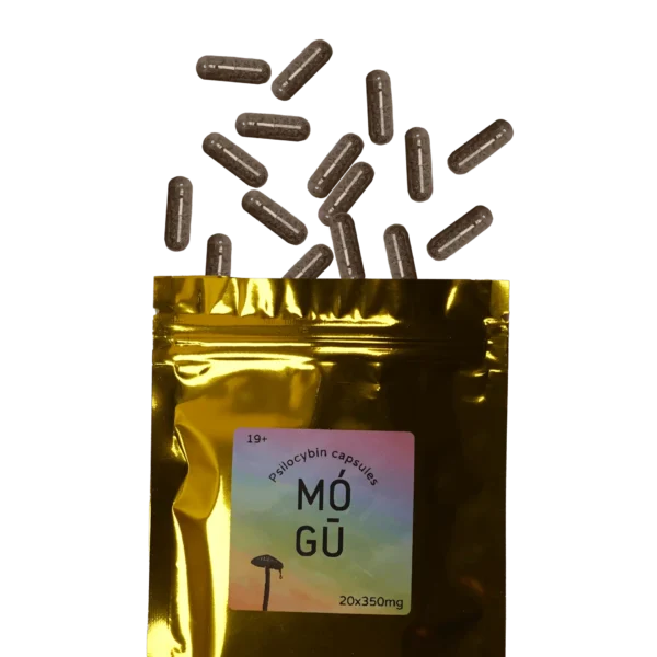 Magic Mushroom Capsules – 350mg – MOGU Psilocybin Co.