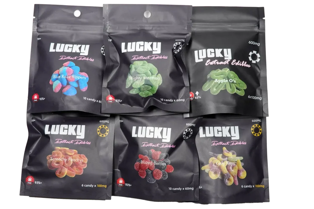 LUCKY EXTRACT EDIBLES – THC