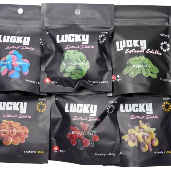 LUCKY EXTRACT EDIBLES – THC