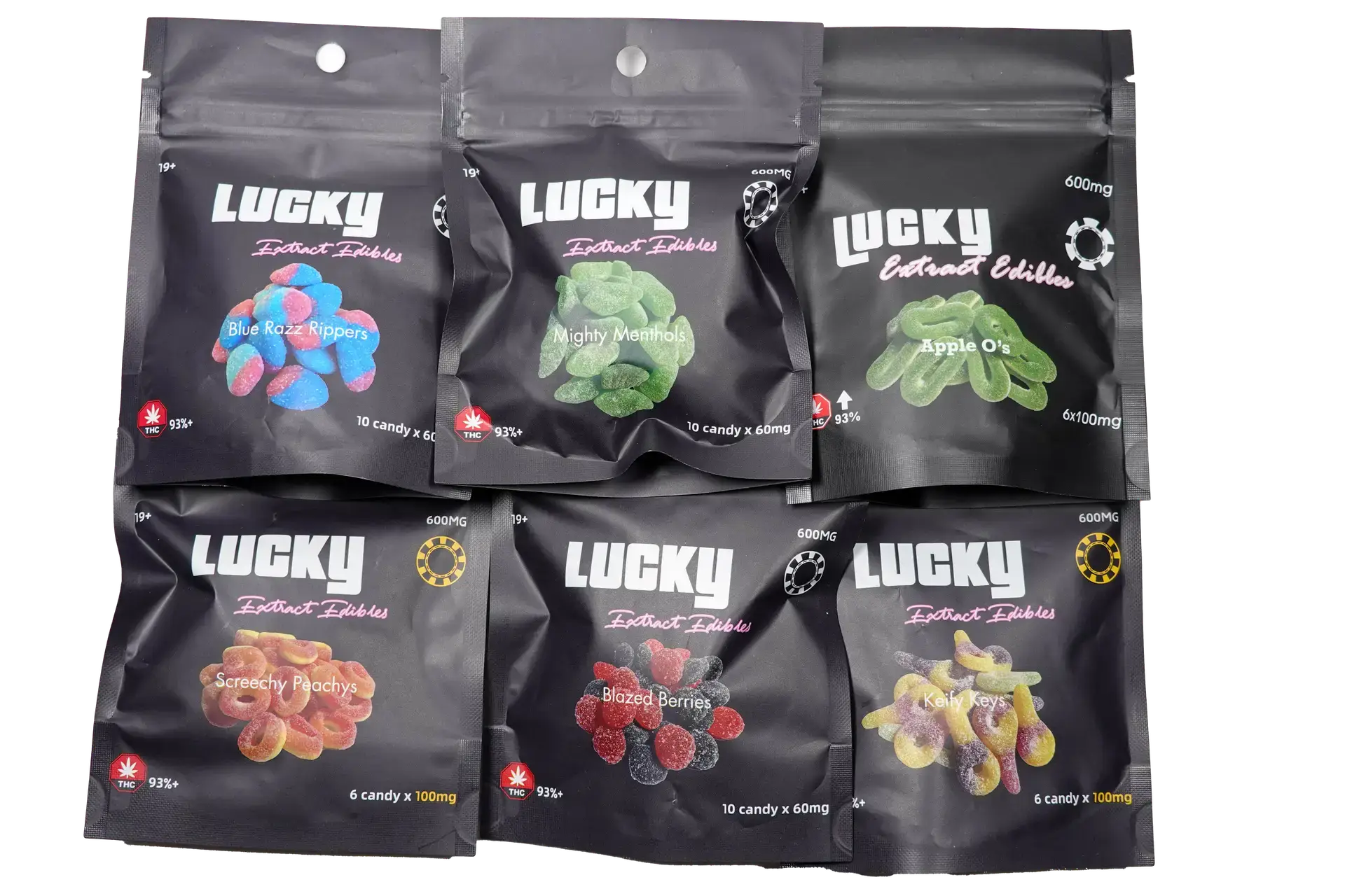 LUCKY EXTRACT EDIBLES – THC