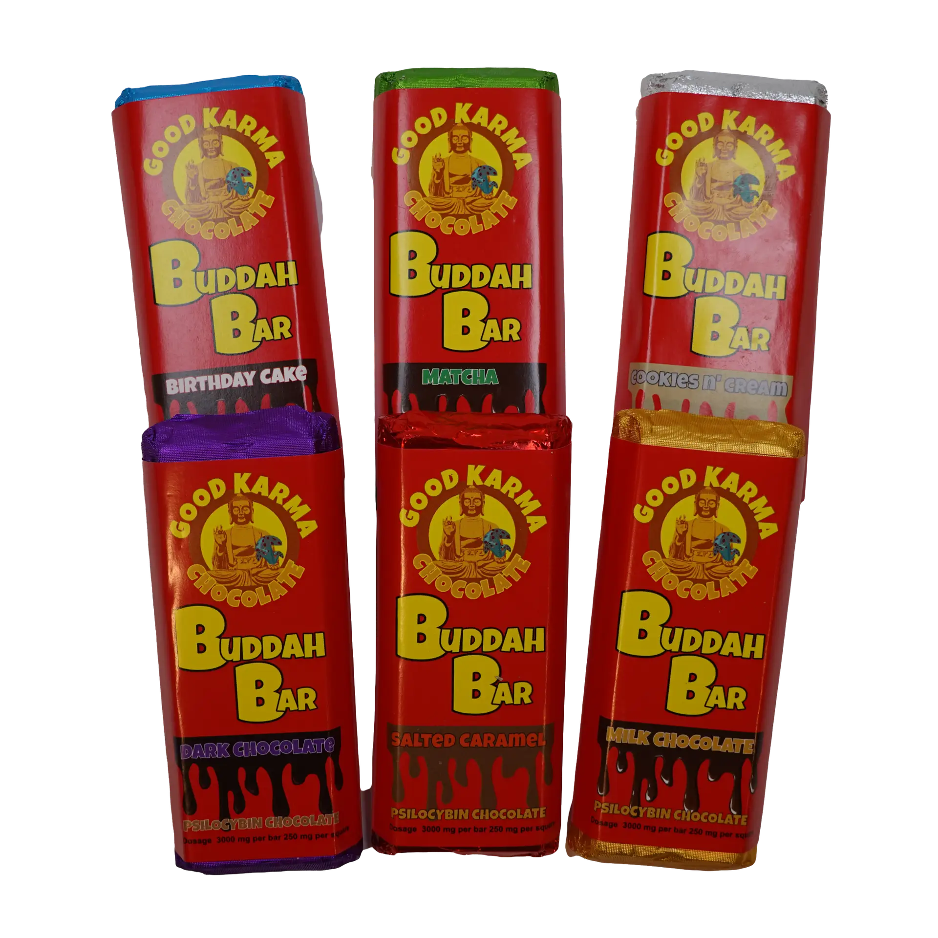 Mushroom Chocolate – 3000mg – GOOD KARMA – BUDDAH BARS