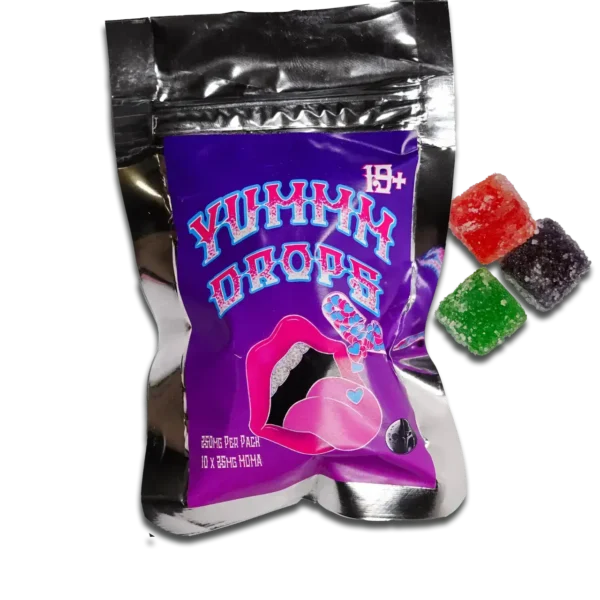 MDMA Microdose Gummies – 10 x 25mg – Yummy Drops