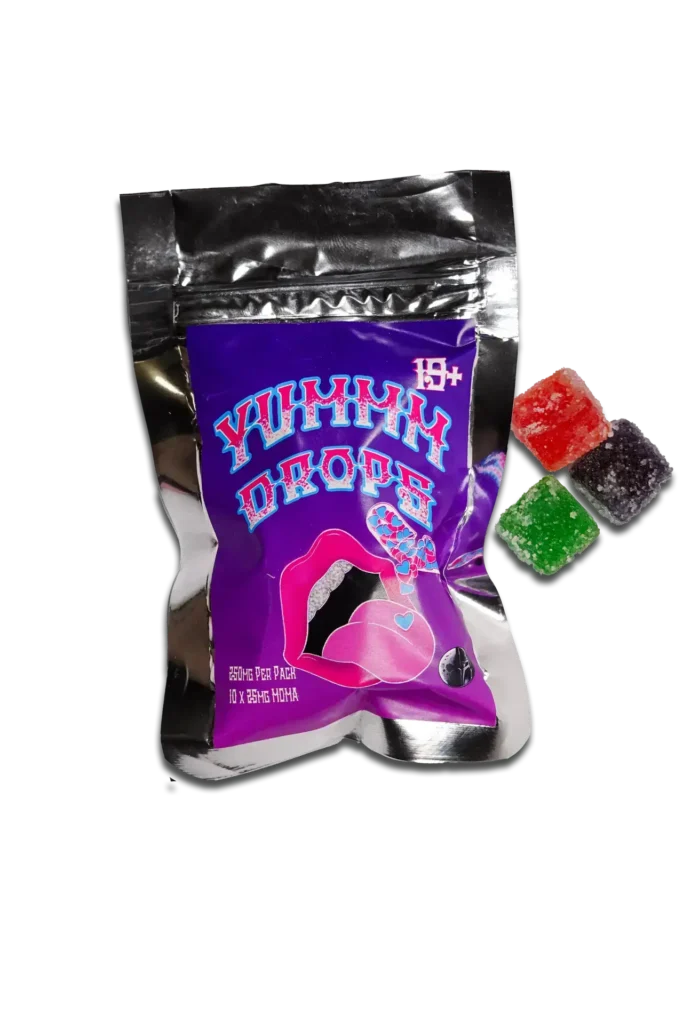 MDMA Microdose Gummies – 10 x 25mg – Yummy Drops